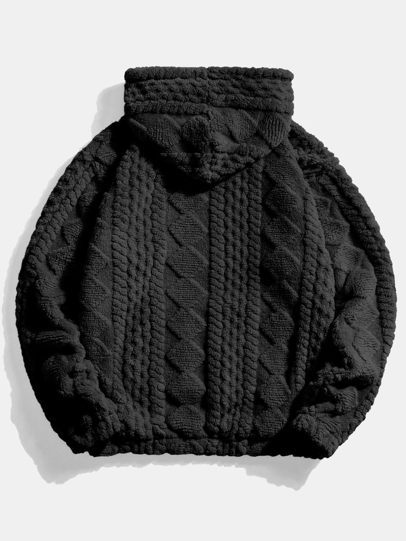 Sweat à capuche et pantalon de jogging en jacquard géométrique