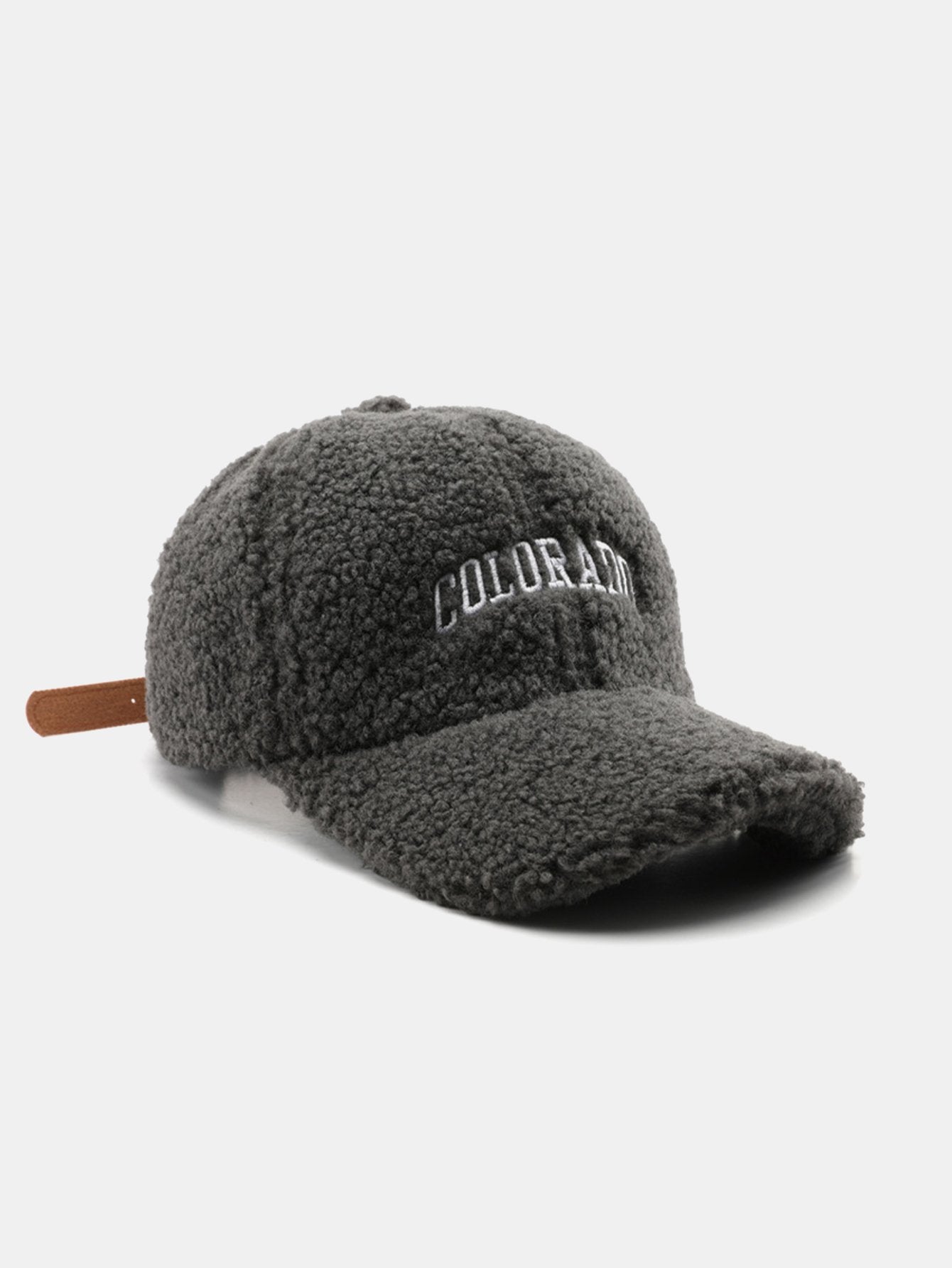 Casquette de baseball en peluche brodée Colorado