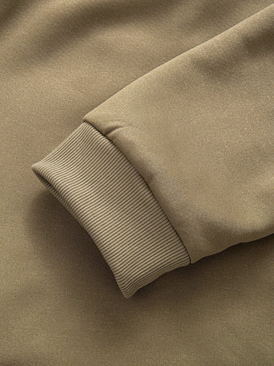 Sweat à capuche zippé doublé en peluche