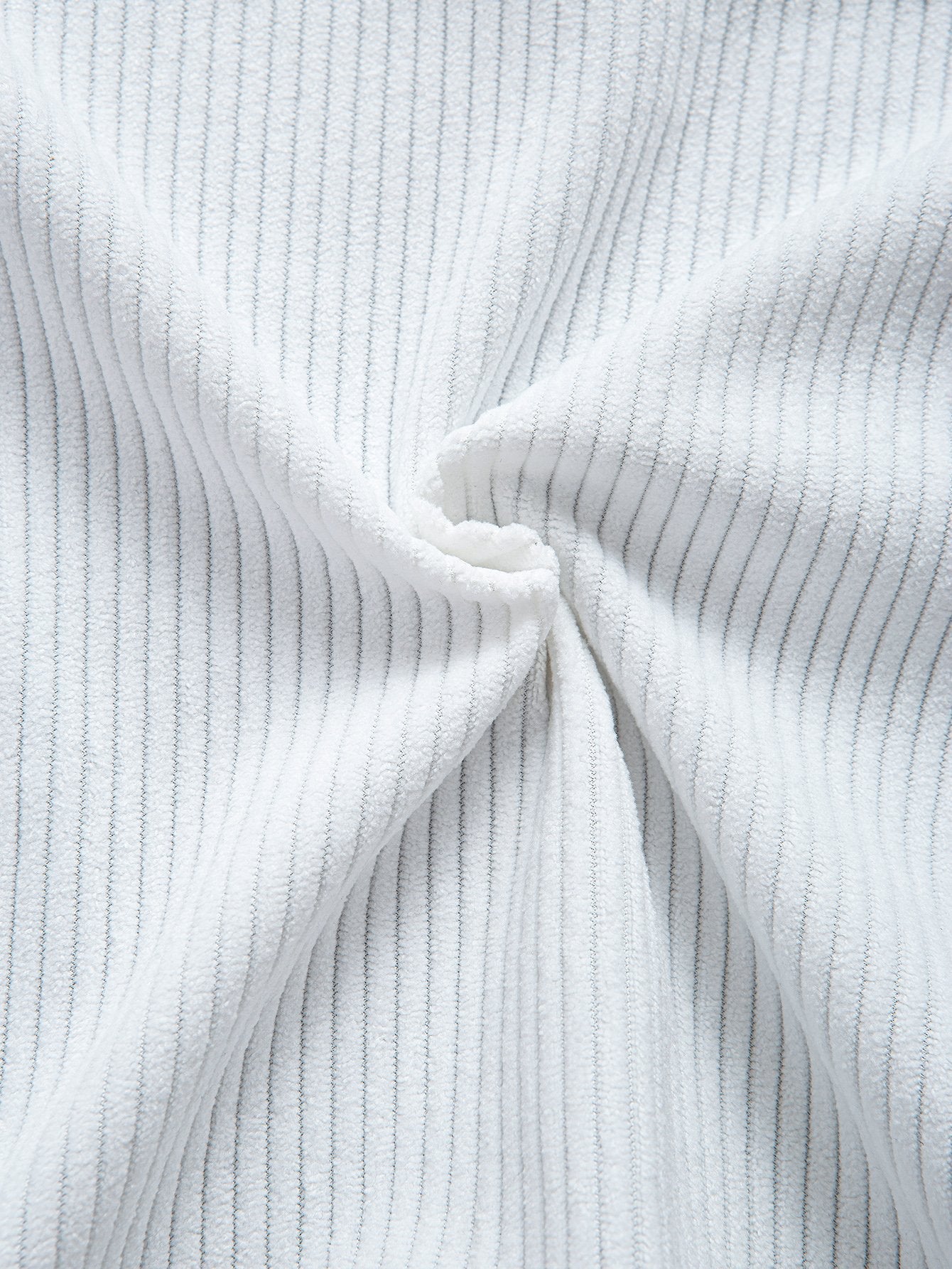 Chemise en velours côtelé à blocs de couleurs avec poches