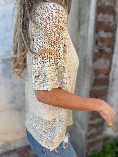 Francine™ | Haut élégant texturé