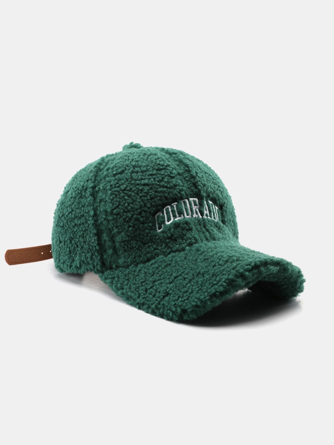 Casquette de baseball en peluche brodée Colorado