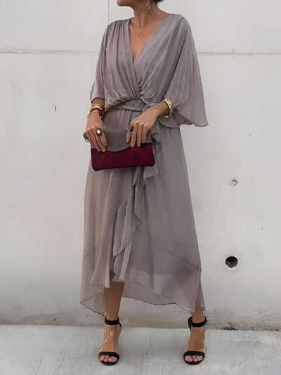 Robe en mousseline de soie