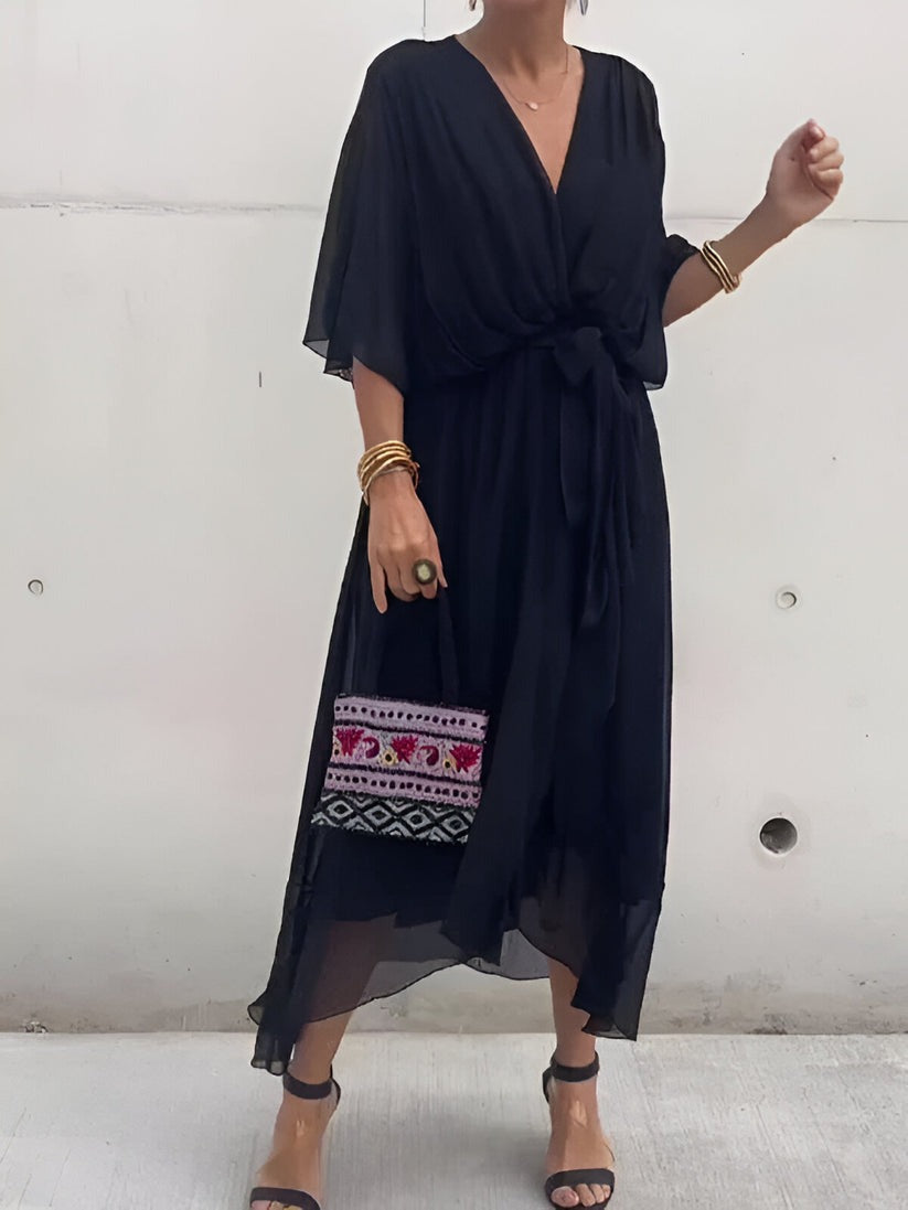 Robe en mousseline de soie
