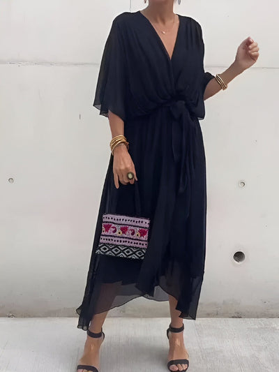 Robe en mousseline de soie