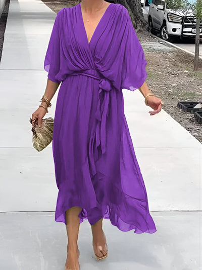 Robe en mousseline de soie