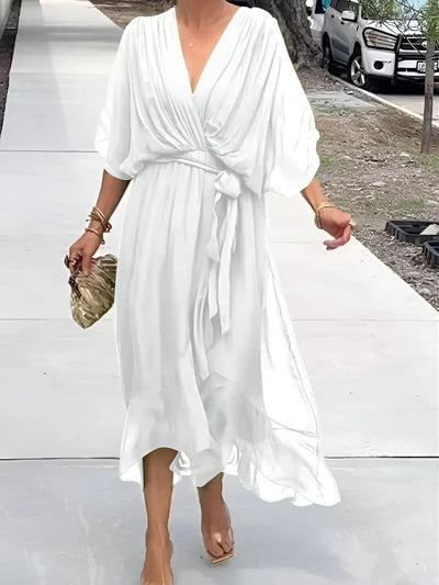 Robe en mousseline de soie