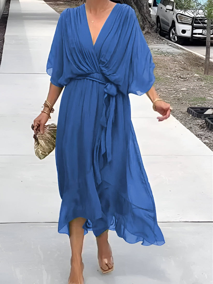 Robe en mousseline de soie