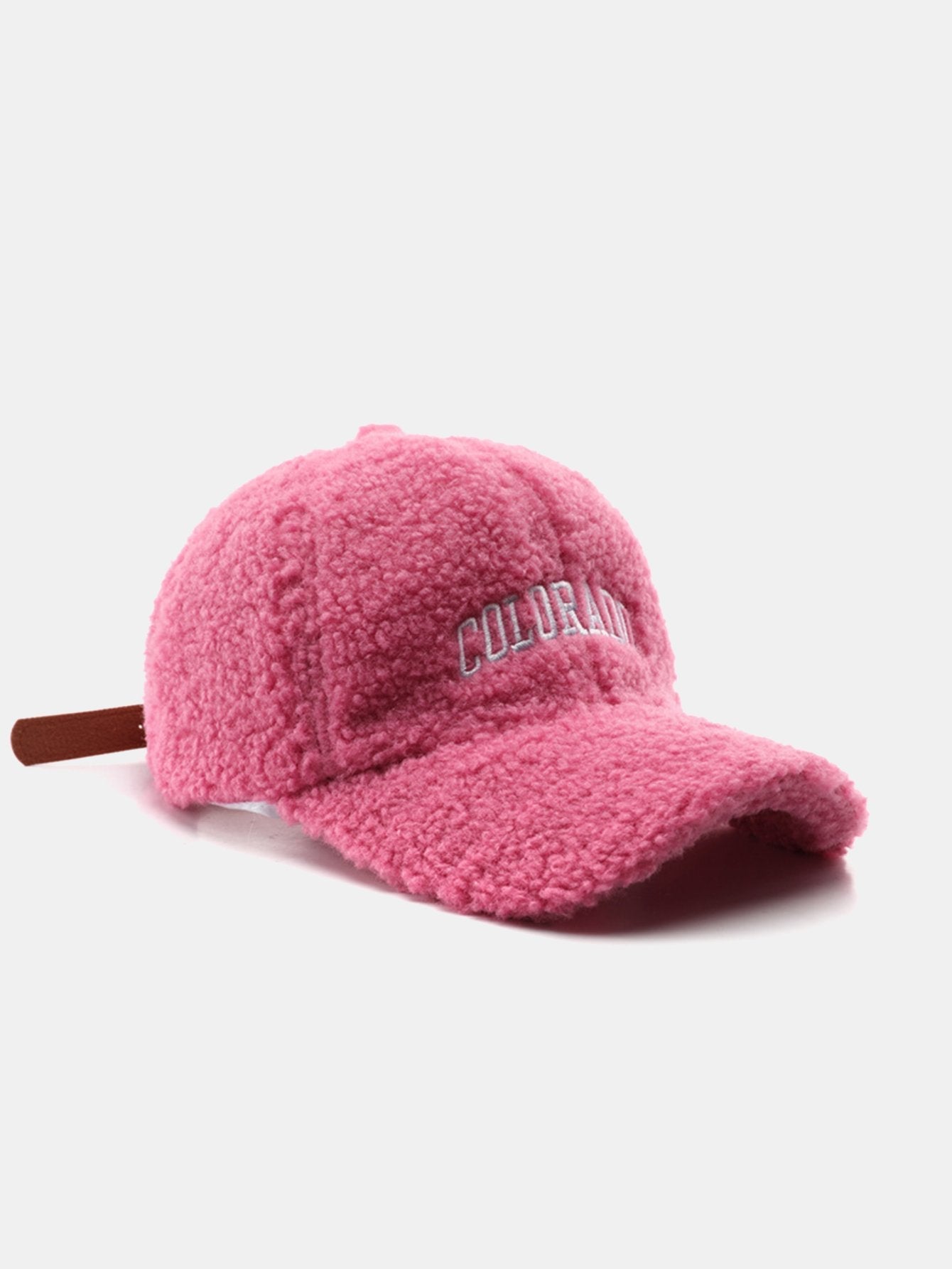 Casquette de baseball en peluche brodée Colorado