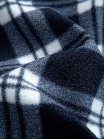 Sweat à capuche en flanelle à carreaux doublé polaire Teddy
