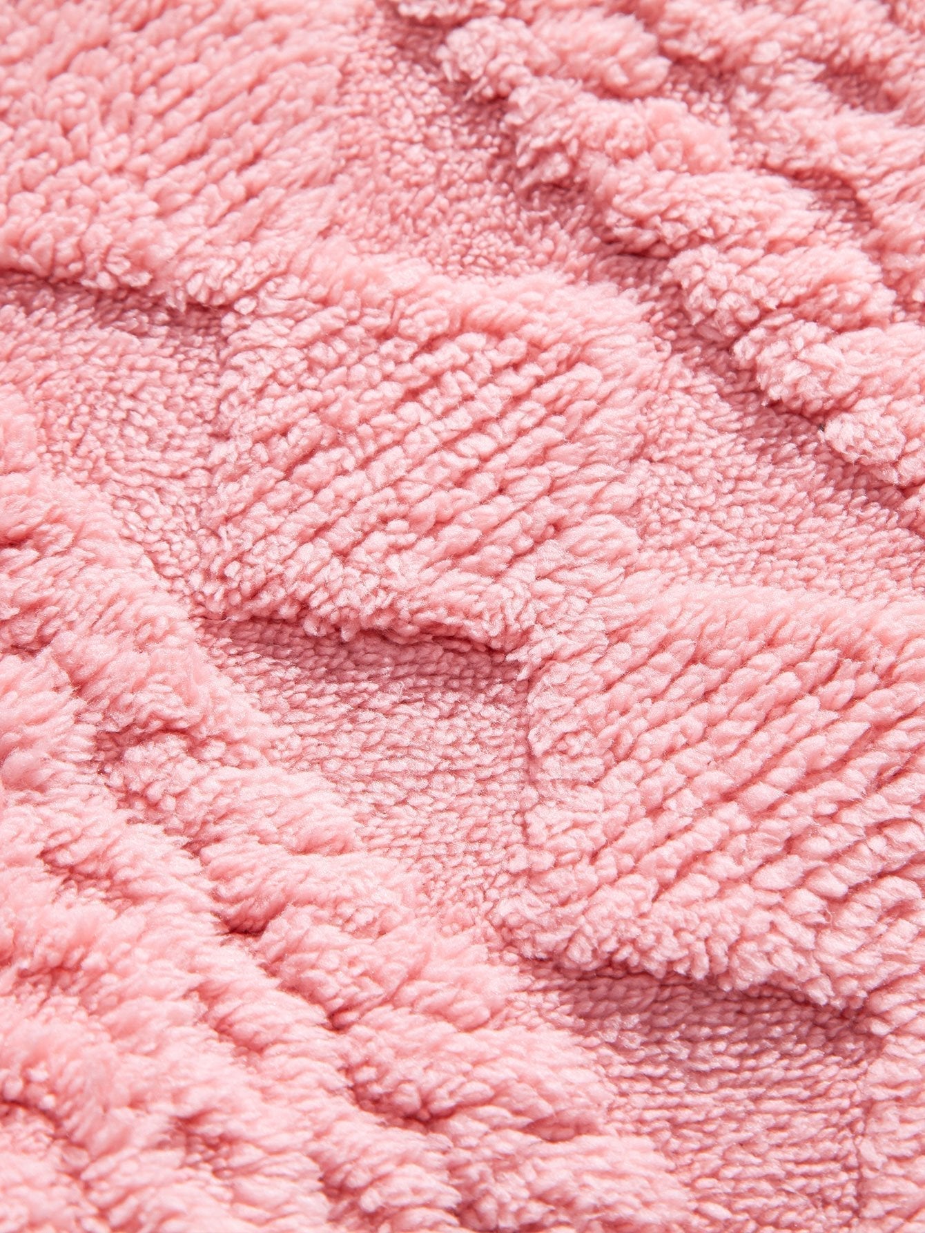 Sweat à capuche en jacquard géométrique Teddy