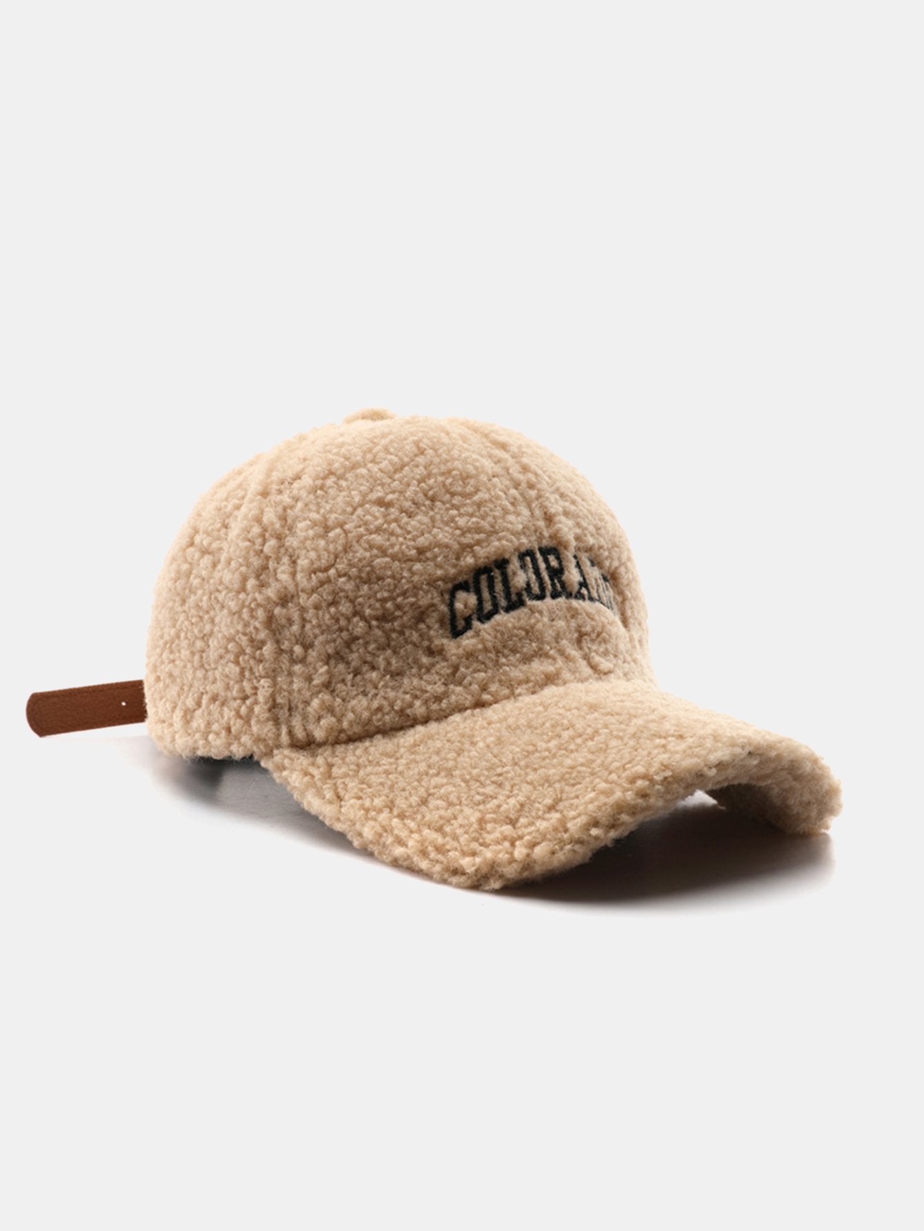 Casquette de baseball en peluche brodée Colorado