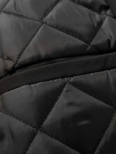 Veste zippée en polaire matelassée doublée