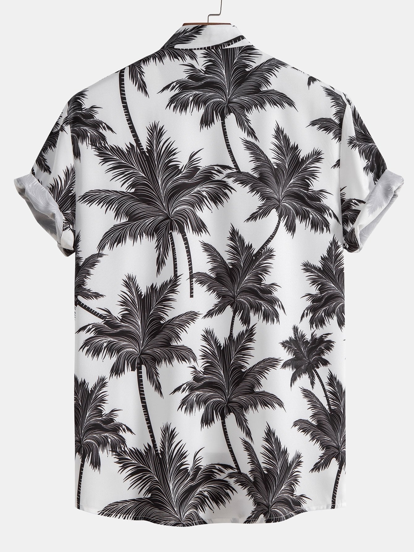Ensemble Vacances : Chemise à Palmiers & Short de Bain Assorti