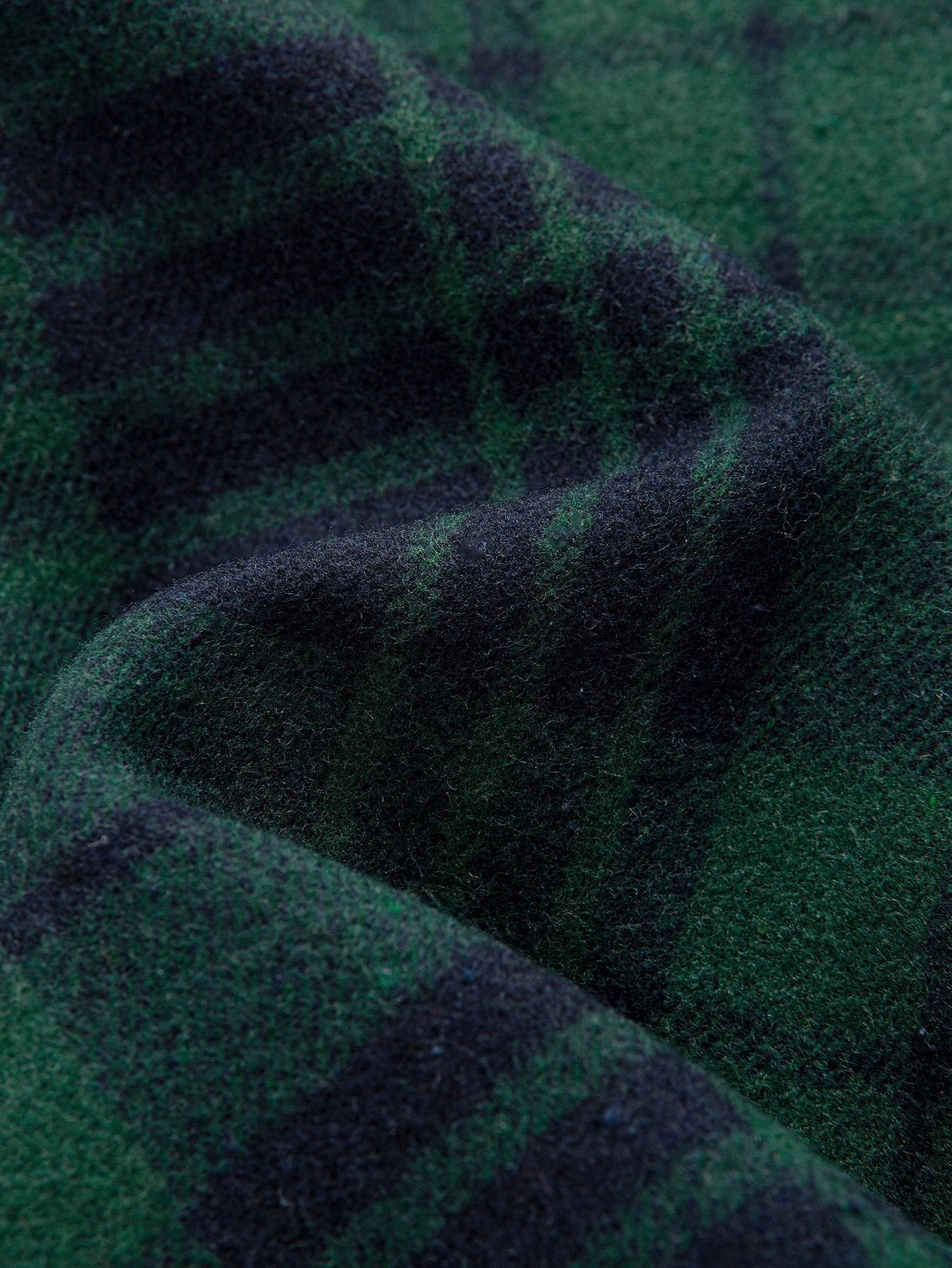 Chemise à capuche en flanelle à carreaux doublée Teddy