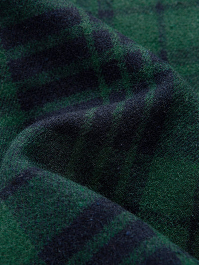 Chemise à capuche en flanelle à carreaux doublée Teddy