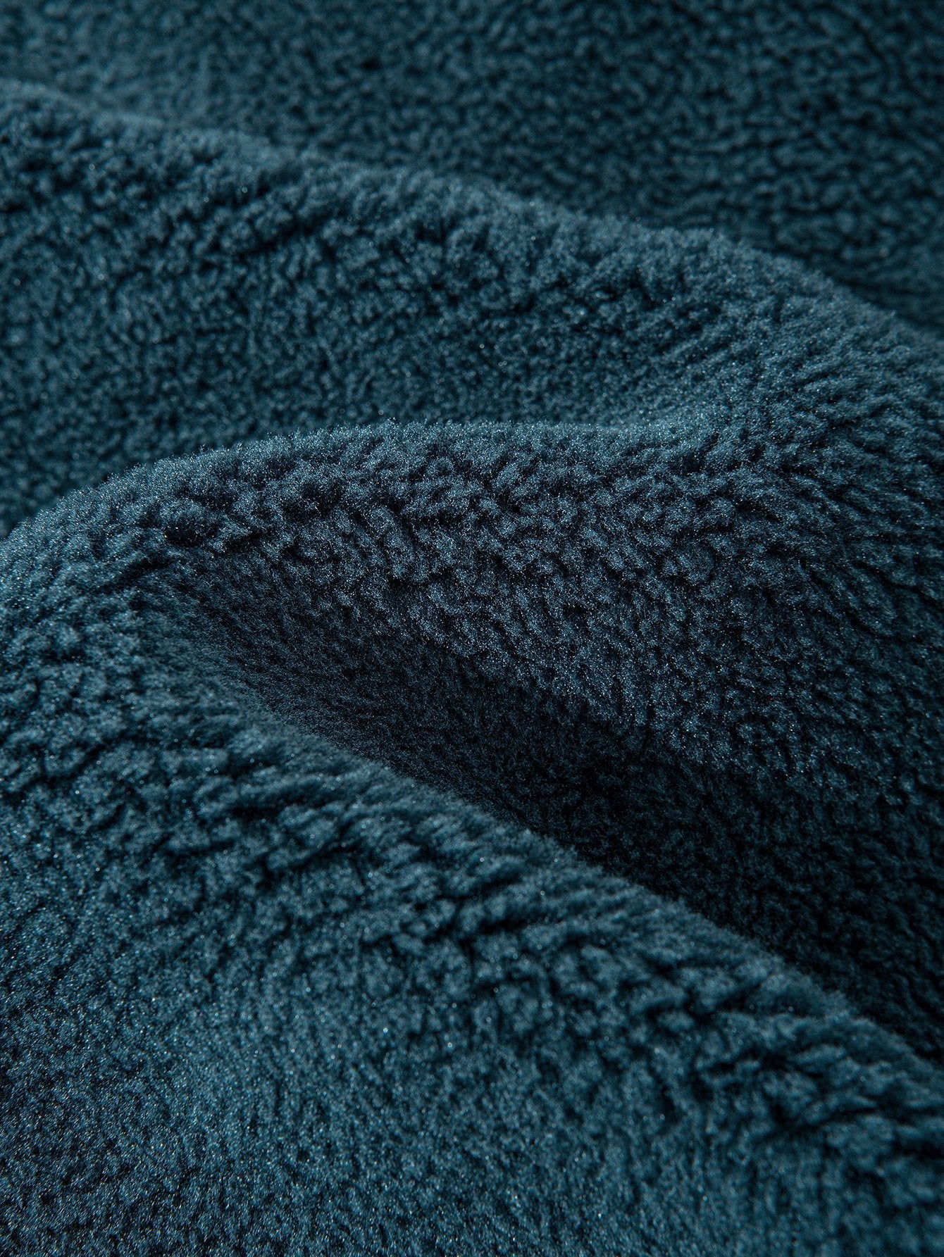 Manteau en peluche doublé matelassé