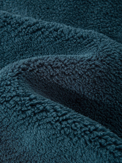 Manteau en peluche doublé matelassé