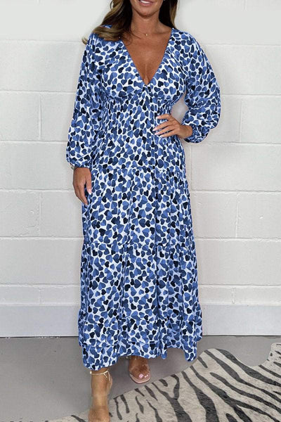 Chloé - Robe Midi Smockée Pour Une Élégance