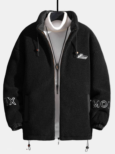 Veste zippée en polaire matelassée doublée