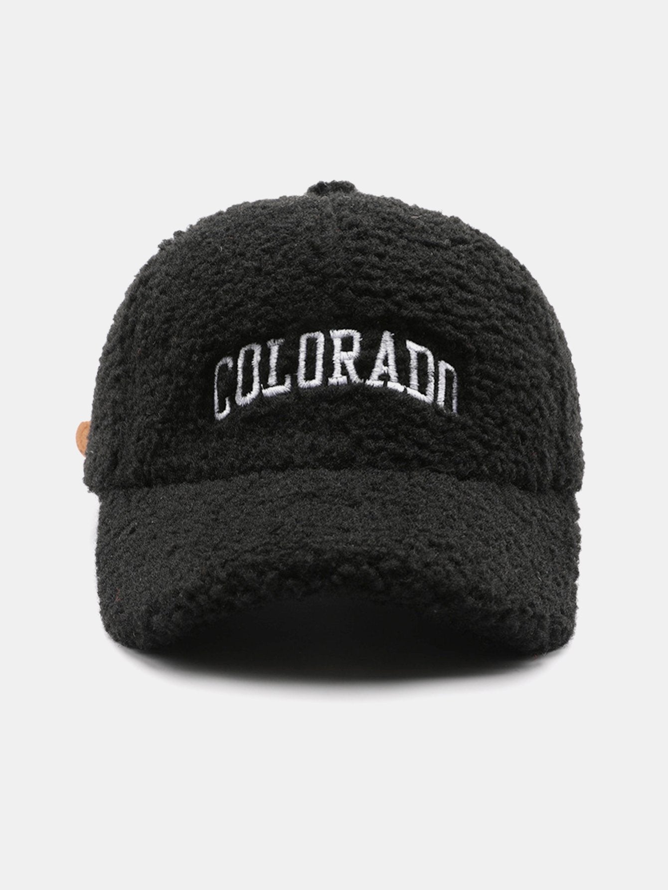 Casquette de baseball en peluche brodée Colorado