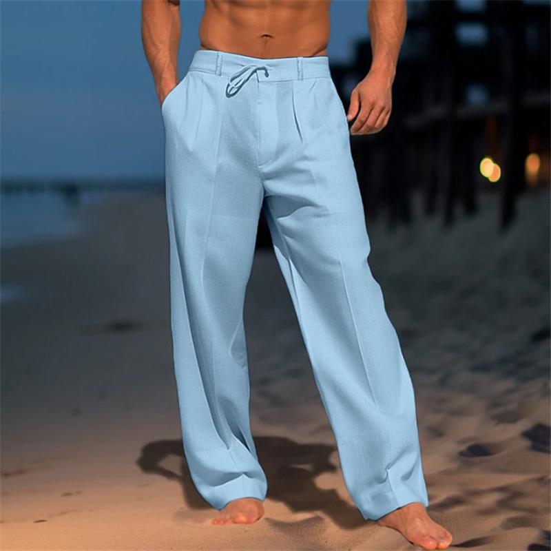 Nathan™ - Pantalons en Lin Uni