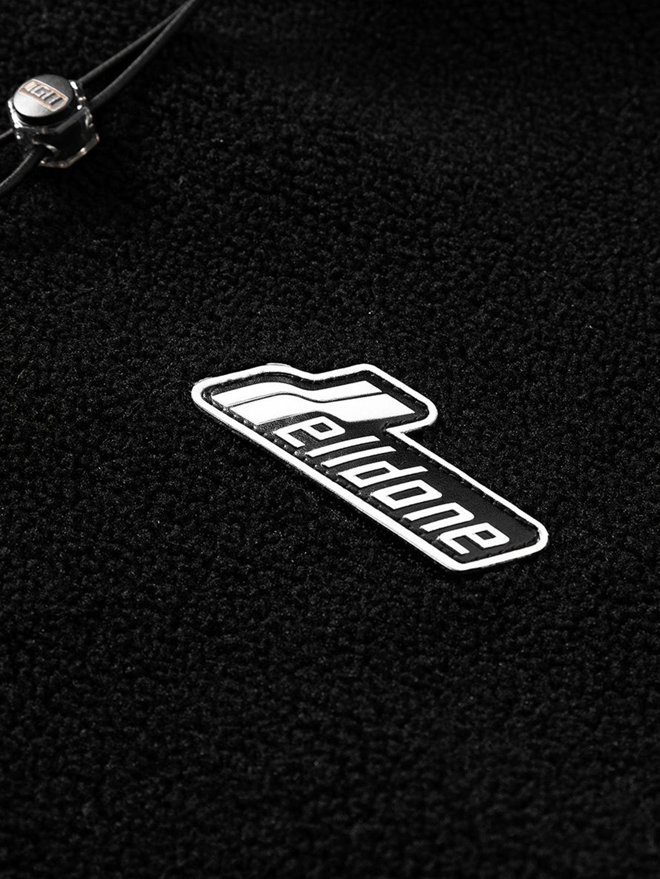 Veste zippée en polaire matelassée doublée