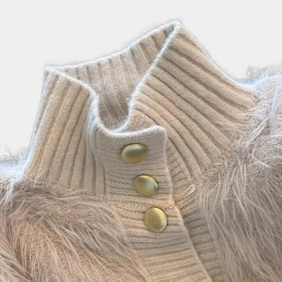 MARCELINA - Cardigan d'Hiver Somptueux pour Femmes