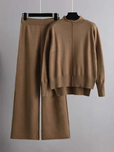 Roma™ - Ensemble de pull et pantalon surdimensionné, tricoté, épais et chaud