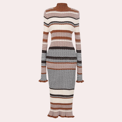 ARIA - Robe en Tricot Chaleureuse pour Femmes