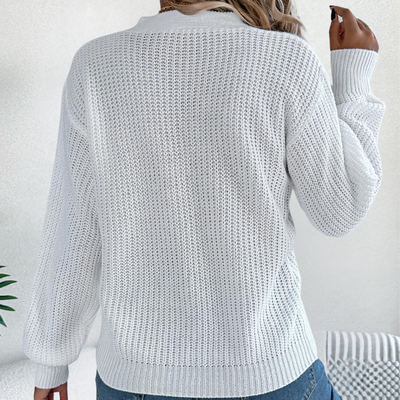 GRACE - Pull en V Élégant pour Femmes