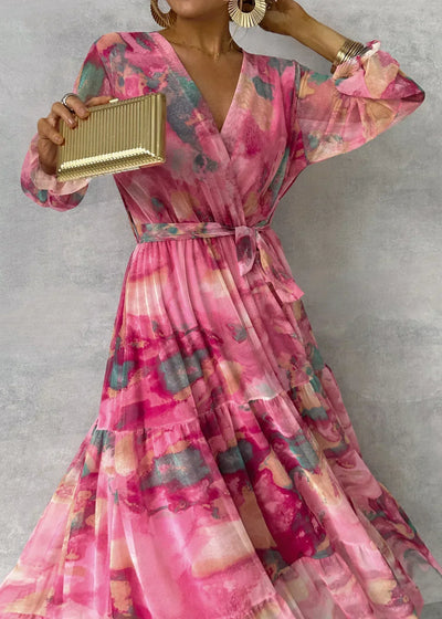 Annie | Robe D'Été Fleurie Pour Femme | Maxi
