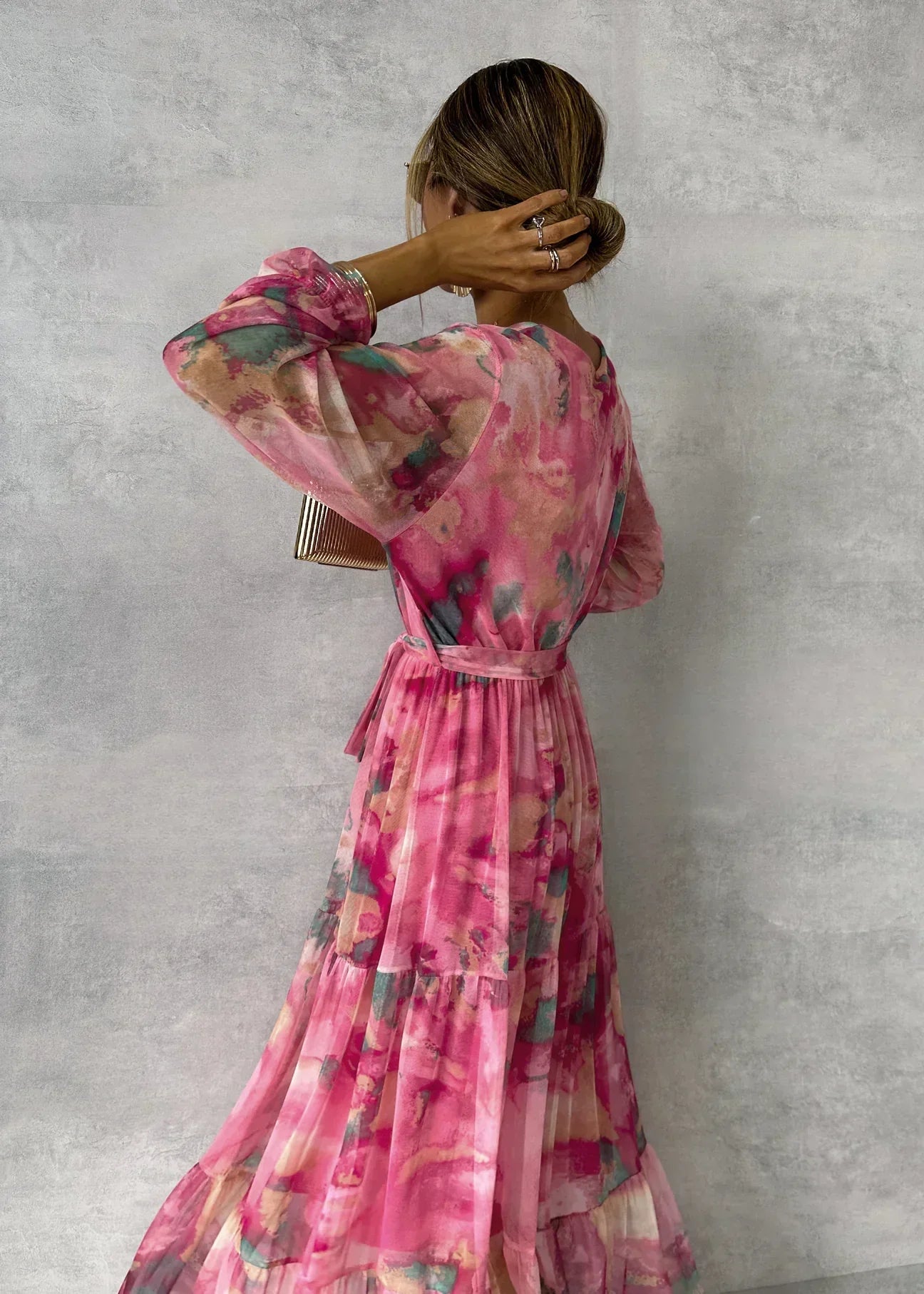 Annie | Robe D'Été Fleurie Pour Femme | Maxi