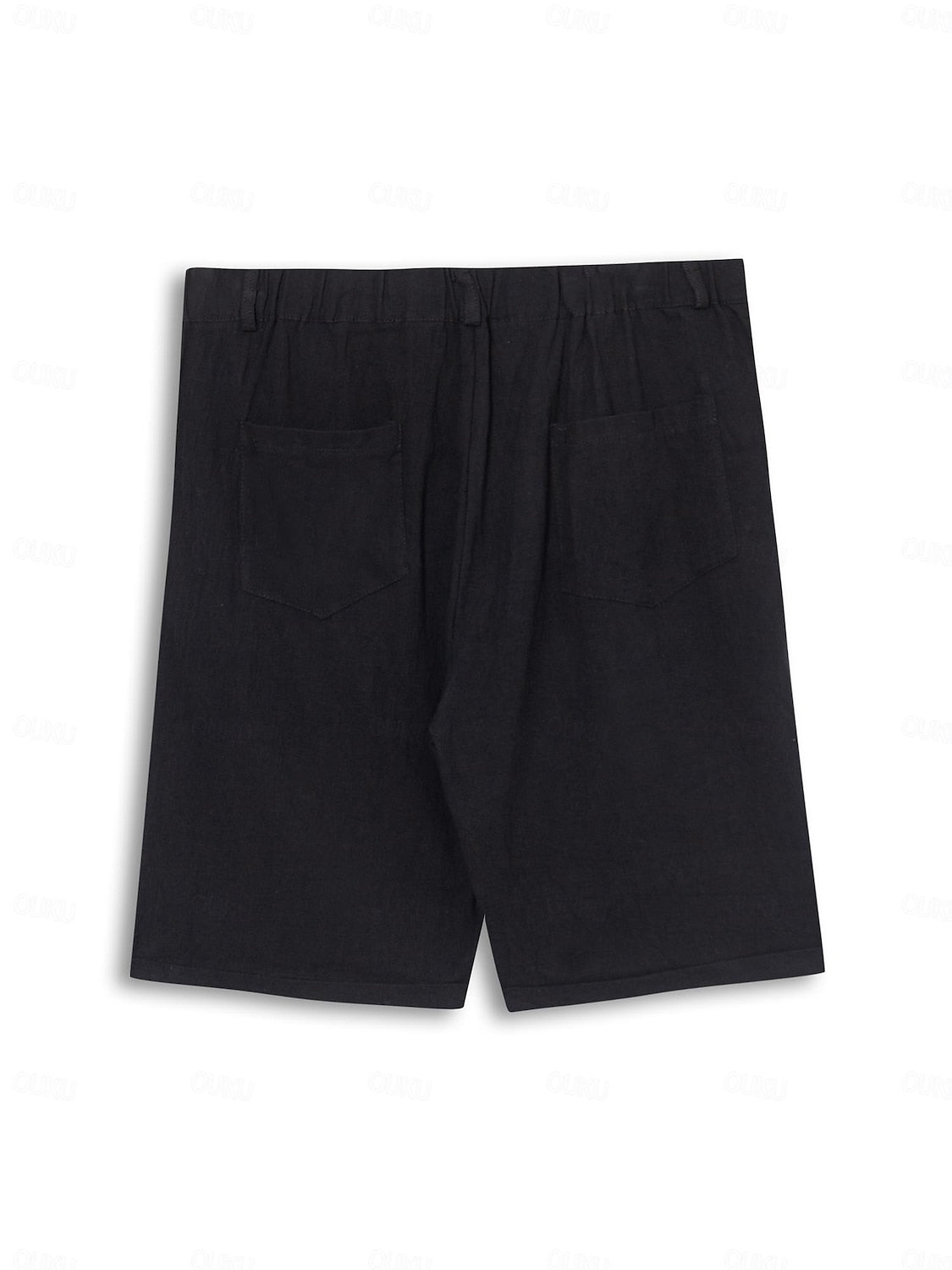 Short classique en lin-coton pour hommes - Egon