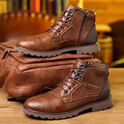 Bottes en Cuir Durables
