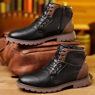 Bottes en Cuir Durables