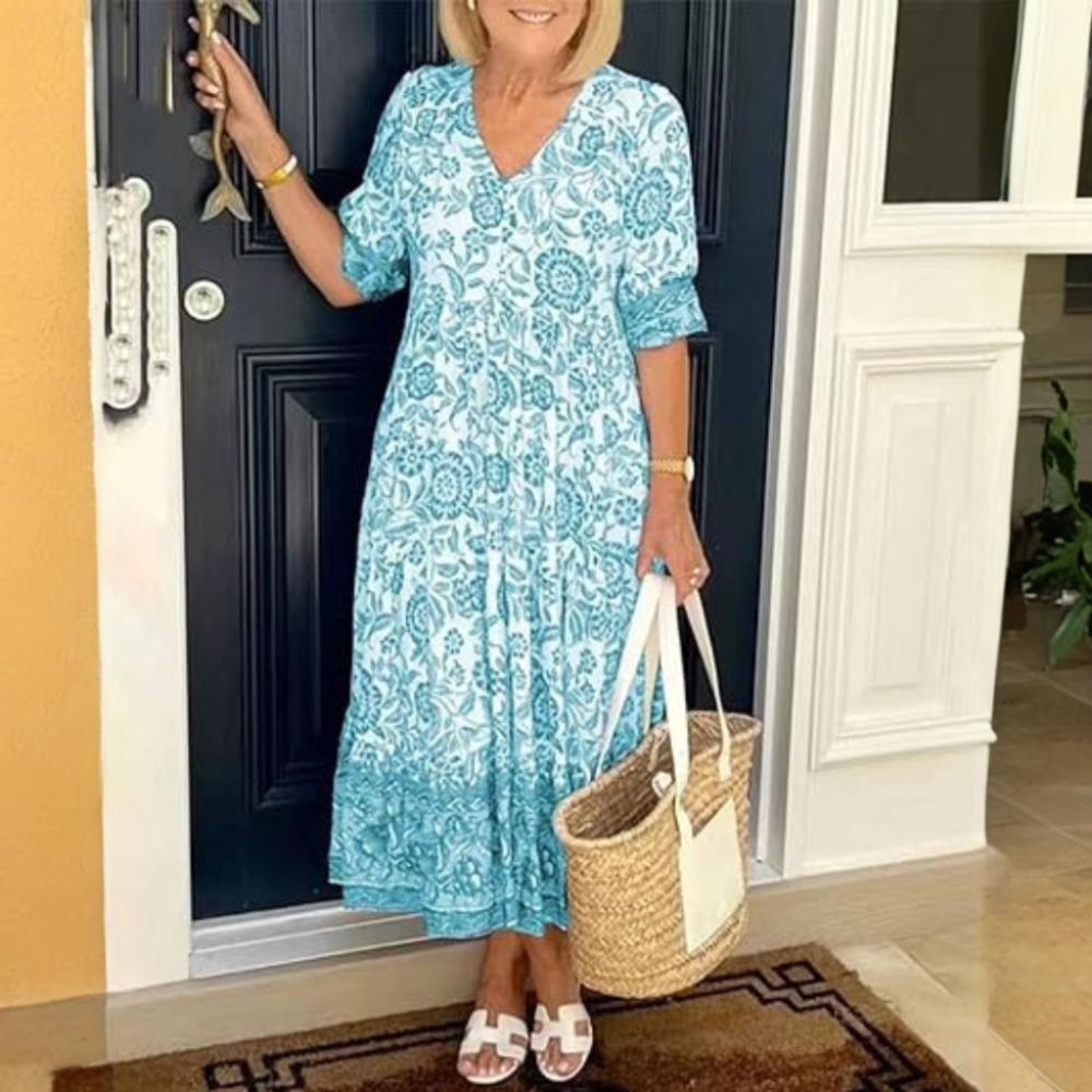 Morgane™ | Robe Élégante et Confort d’Été