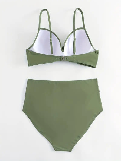 Lisa | Bikini élégant à imprimé tropical pour femmes