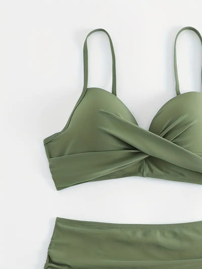 Lisa | Bikini élégant à imprimé tropical pour femmes