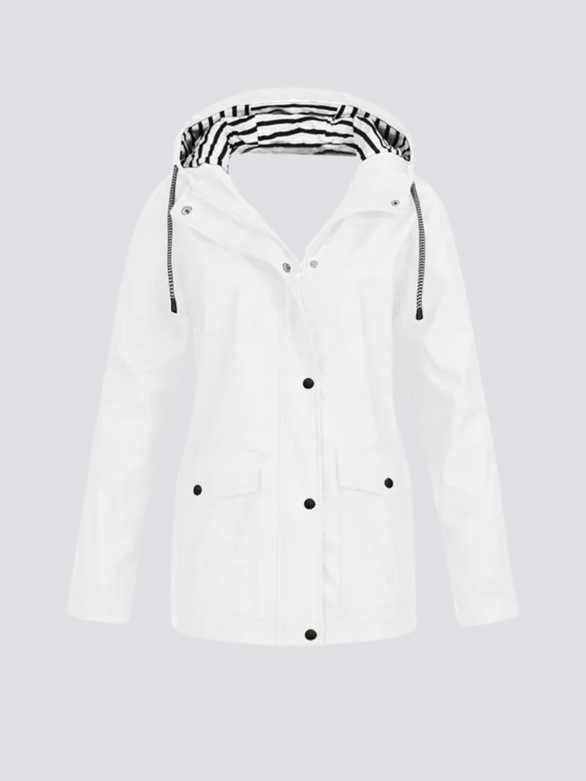 Veste Imperméable à Capuche | Protection Pluie | Look Moderne
