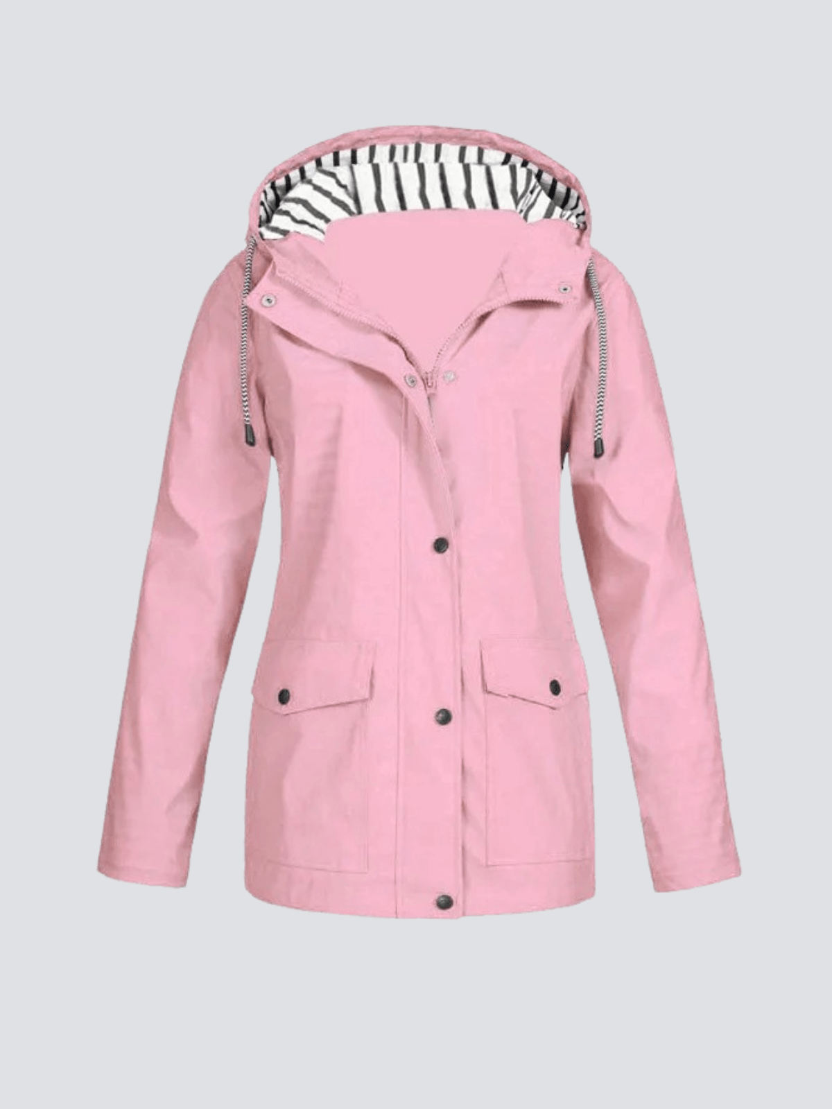 Veste Imperméable à Capuche | Protection Pluie | Look Moderne
