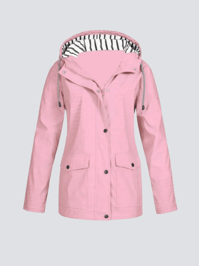 Veste Imperméable à Capuche | Protection Pluie | Look Moderne