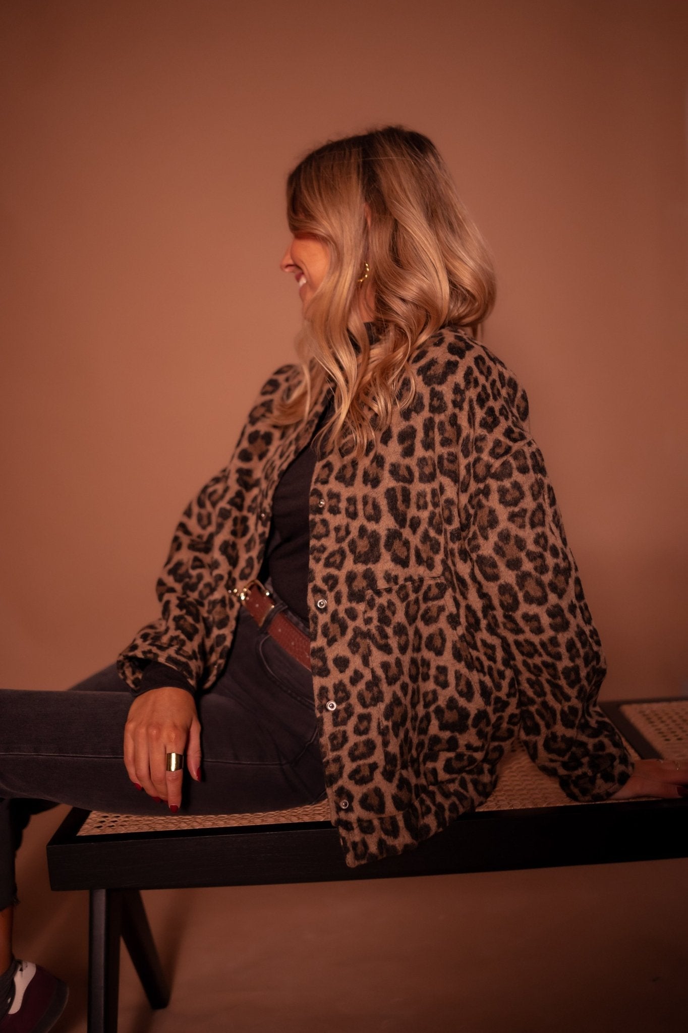 Élodie™ | Veste Bomber Léopard