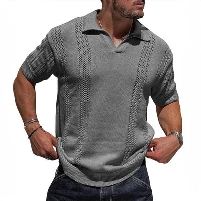 Polo d'été élégant en maille pour hommes - Davy