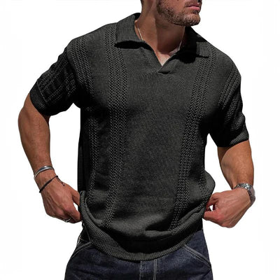 Polo d'été élégant en maille pour hommes - Davy