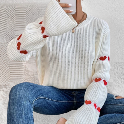 SANDRA - Pull Décontracté pour Femme