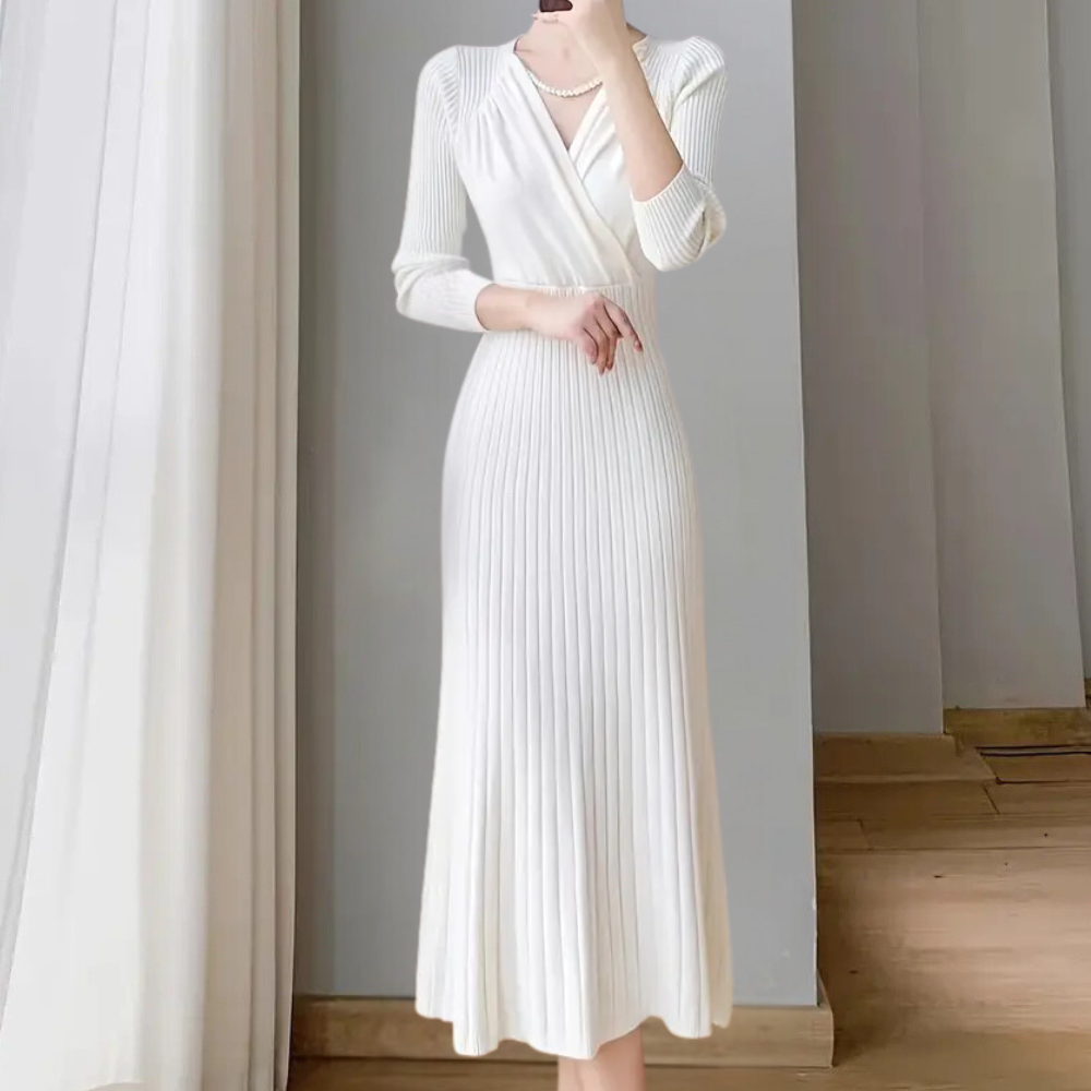 ARWENA - Robe Tricotée Élégante pour Femmes