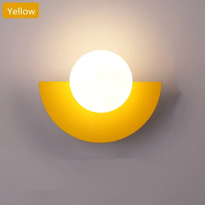 Lume - Applique Murale Nordique Demi-Cercle