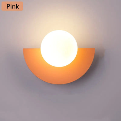 Lume - Applique Murale Nordique Demi-Cercle