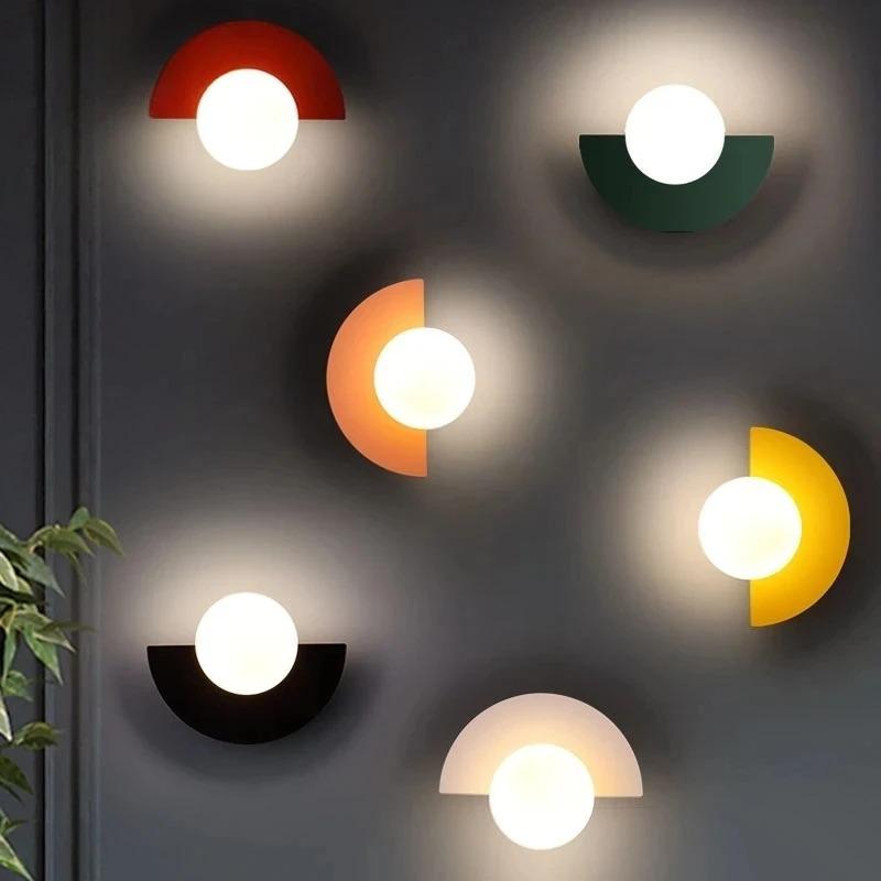 Lume - Applique Murale Nordique Demi-Cercle